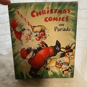 Vintage Christmas Comics on Parade gift box